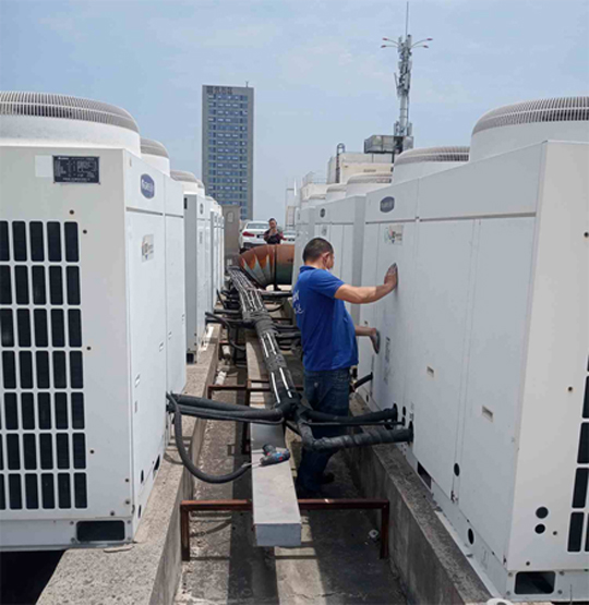 涞水中央空调制热和不制冷系统维修方法